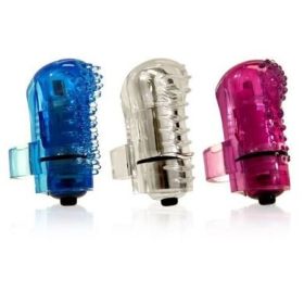 FingO Finger Massager - Clear Wavy (SKU: SCRFNG100)